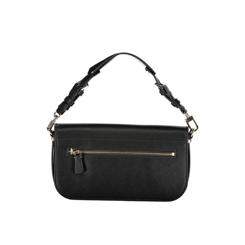 Guess Jeans Black Polyethylene Handbag - Hilstor