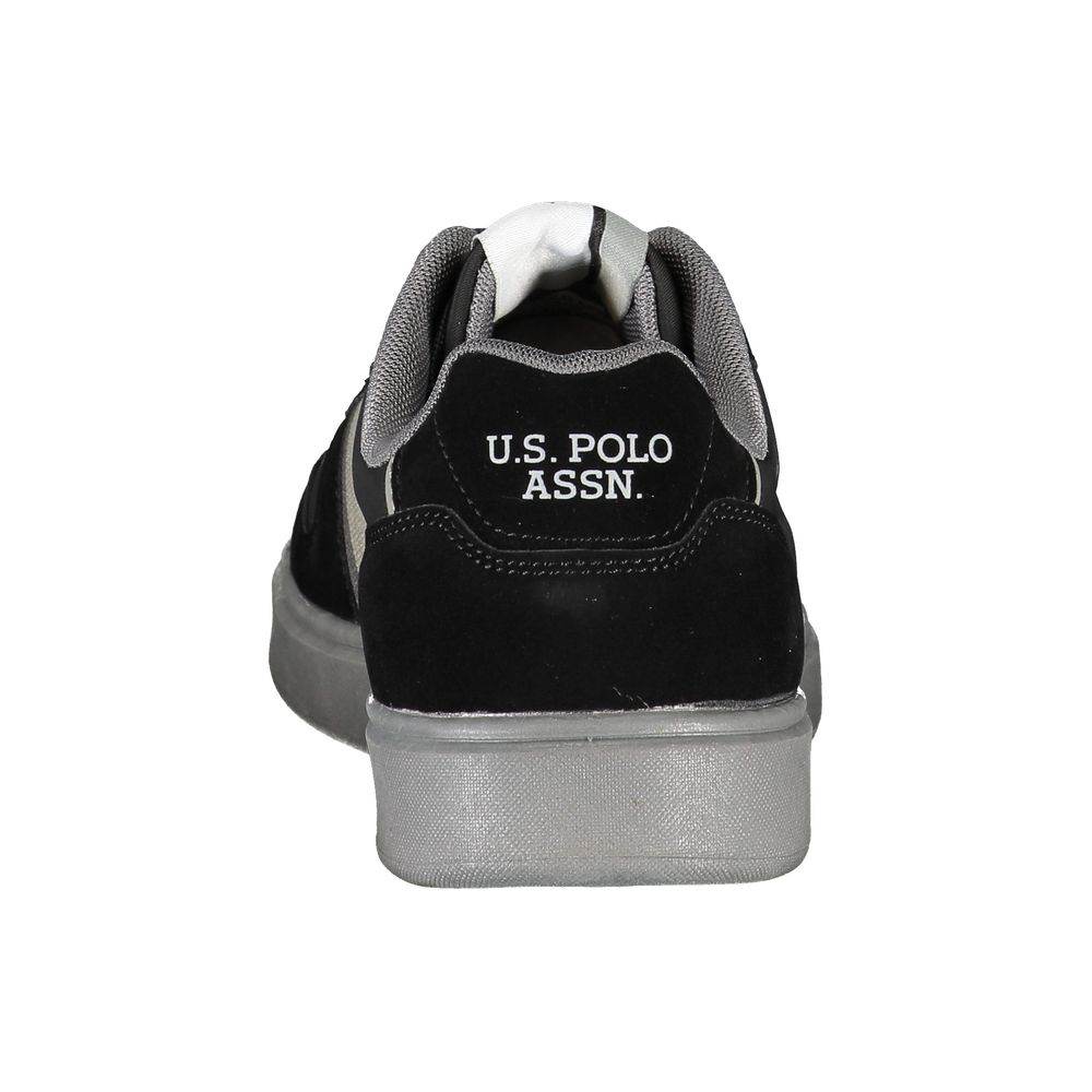 U.S. POLO ASSN. Black Polyethylene Men Sneaker - Hilstor