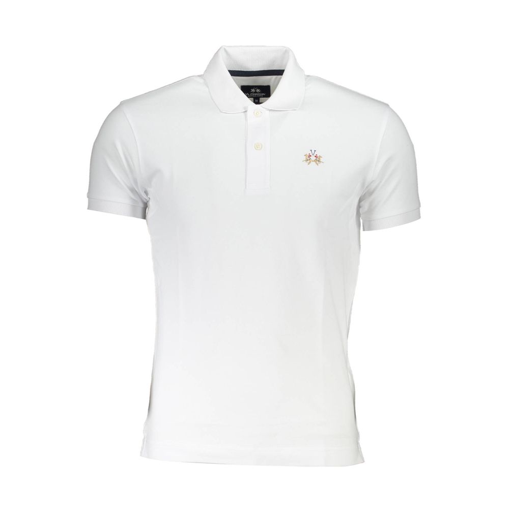 La Martina Sofistikeret Slim Fit Polo med kontrastdetaljer