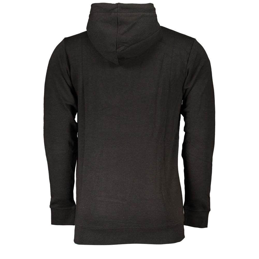Cavalli Class Black Cotton Men Sweater - Hilstor