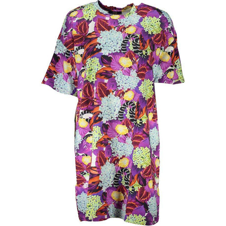 Cavalli Class Purple Cotton Dress - Hilstor