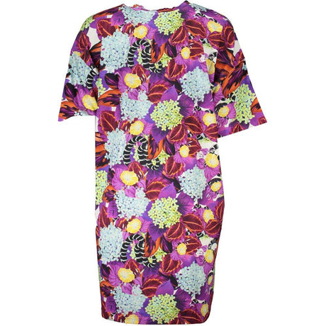 Cavalli Class Purple Cotton Dress - Hilstor