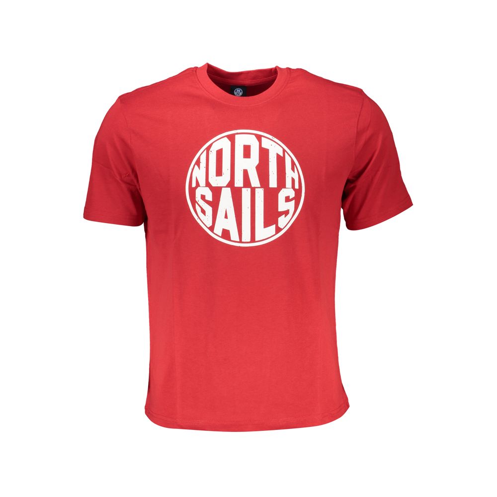 North Sails rød bomuld T-shirt