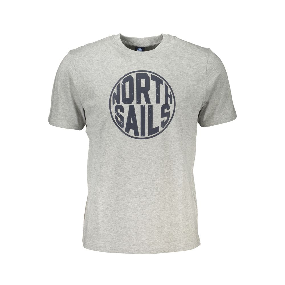 North Sails Grå T-shirt i bomuld