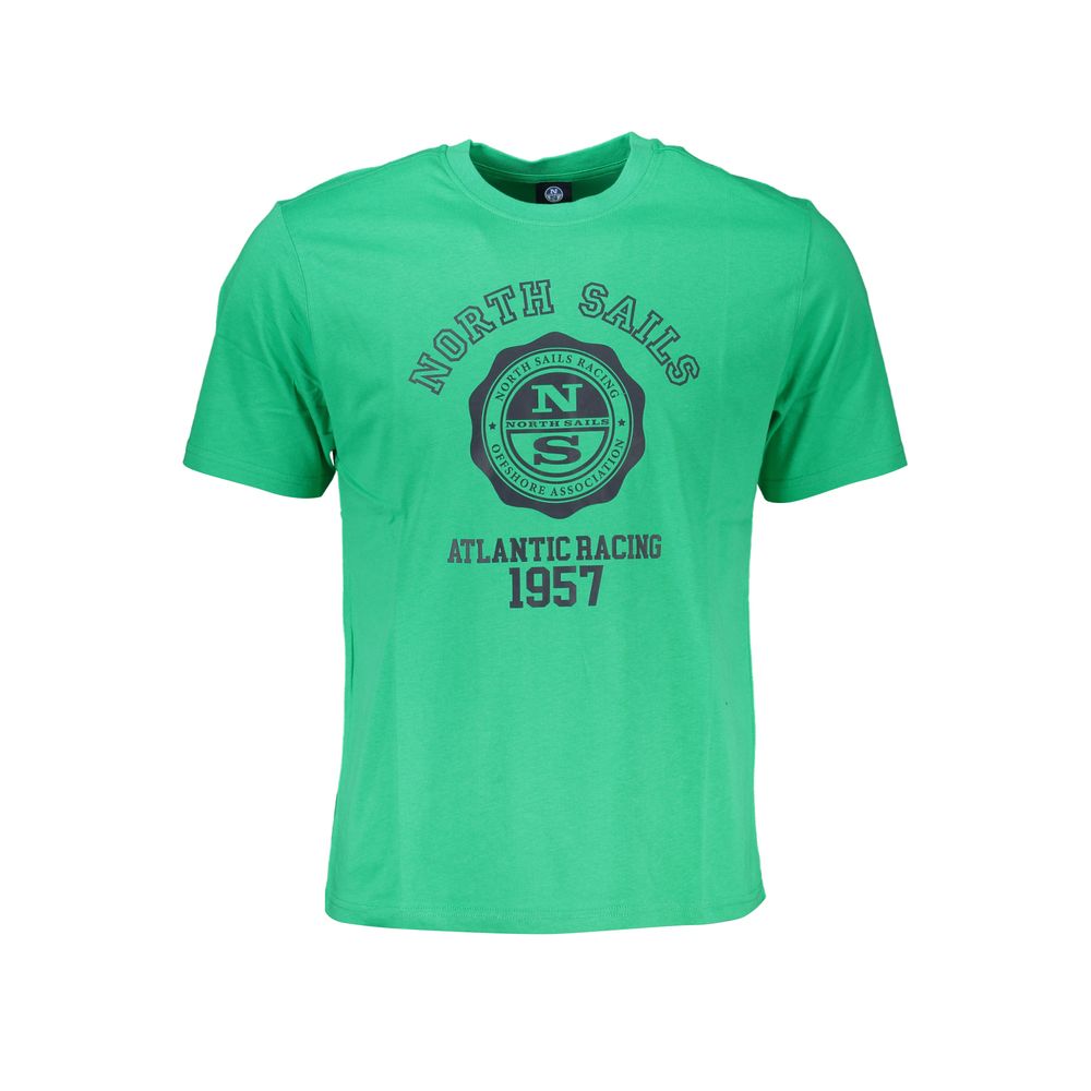 North Sails Grøn T-shirt i bomuld