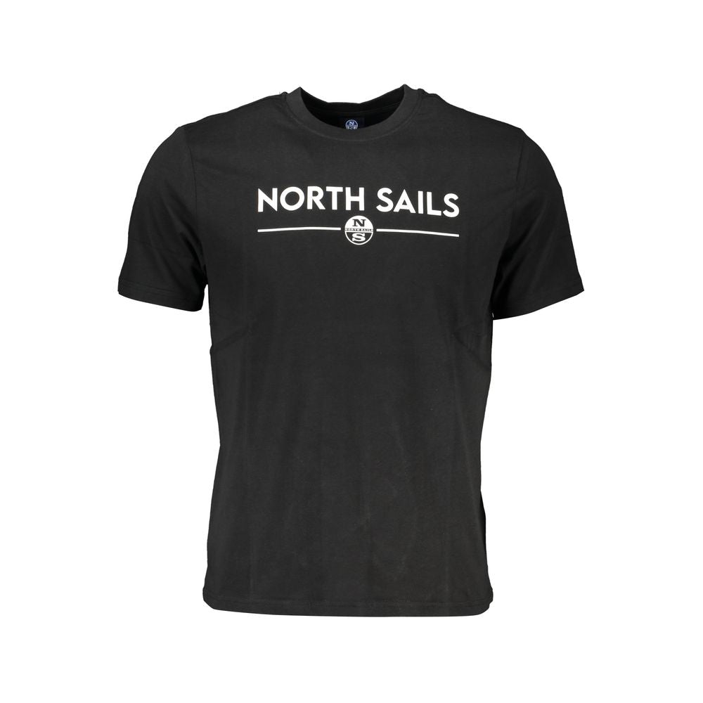 North Sails sort bomuld T-shirt