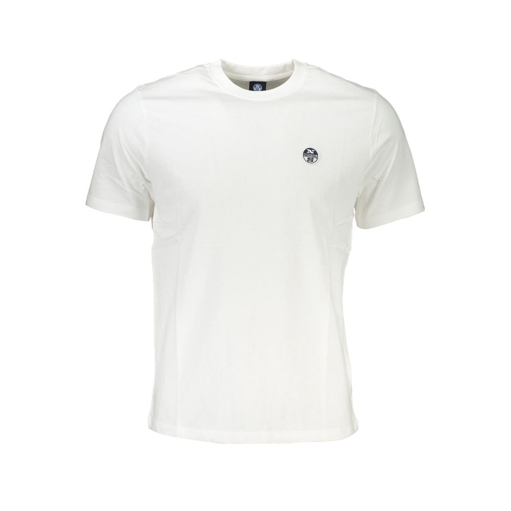 North Sails Hvid T-shirt i bomuld