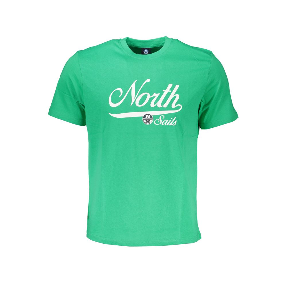North Sails Grøn T-shirt i bomuld