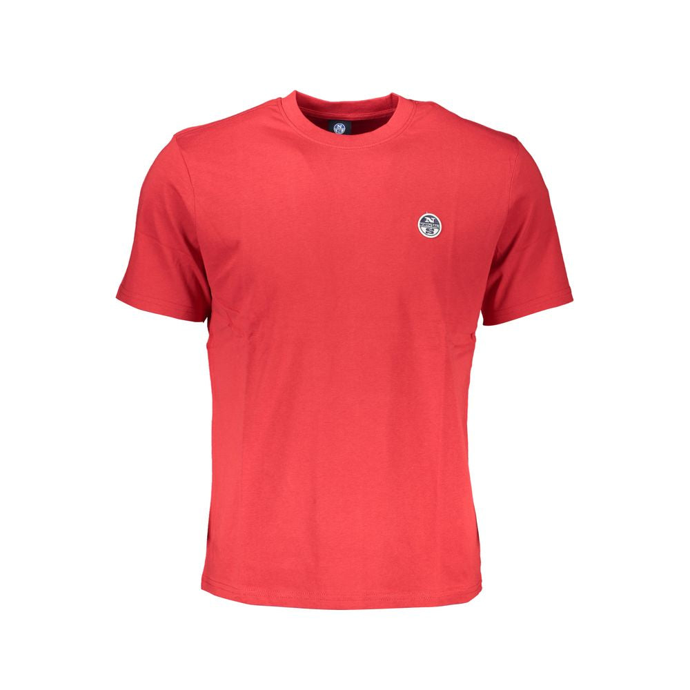 North Sails rød bomuld T-shirt