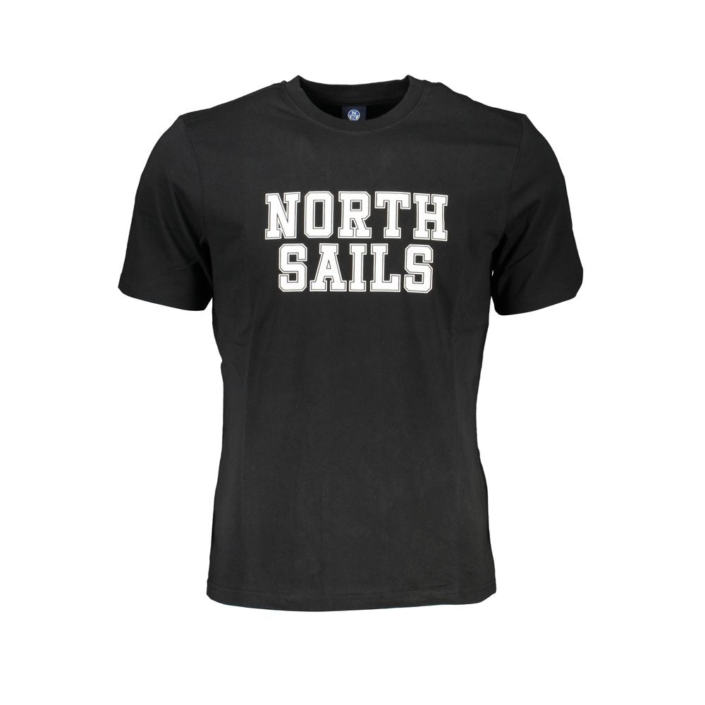 North Sails sort bomuld T-shirt