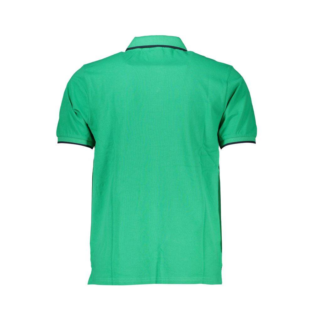 North Sails Green Cotton Polo Shirt - Hilstor