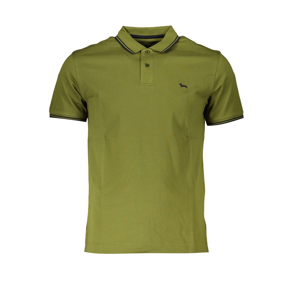 Harmont & Blaine Sharp Grøn kontrast poloshirt