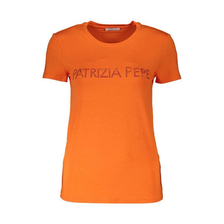 Patrizia Pepe Orange Elastane Women Top - Hilstor