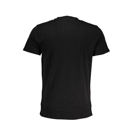 Cavalli Class Black Cotton T-Shirt - Hilstor