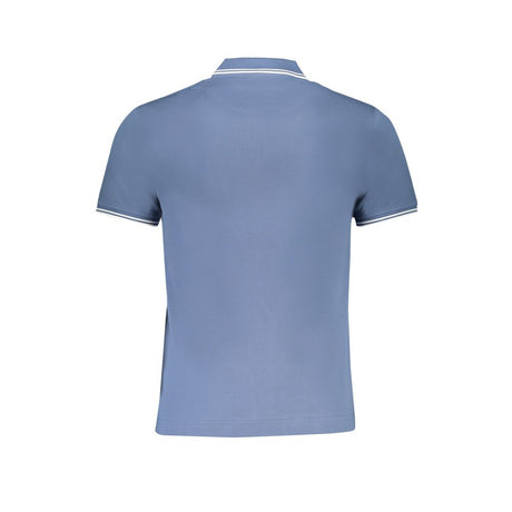 Harmont &amp; Blaine blå bomuld poloshirt