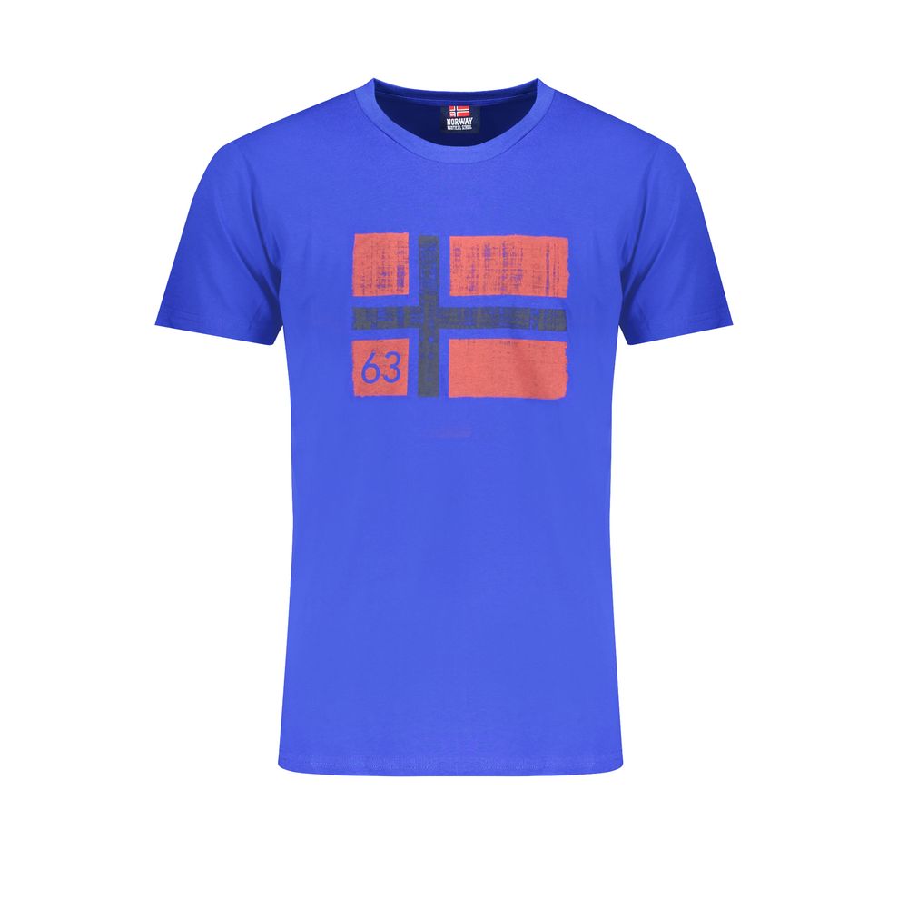 Norge 1963 Blå T-shirt i bomuld