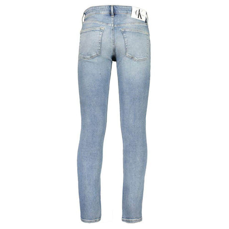 Calvin Klein Blue Cotton Men Jeans - Hilstor