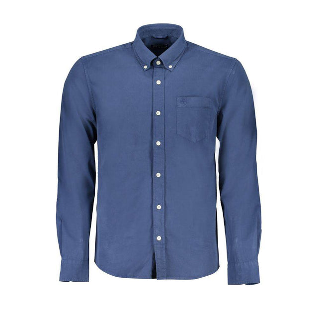 North Sails Blue Cotton Shirt - Hilstor