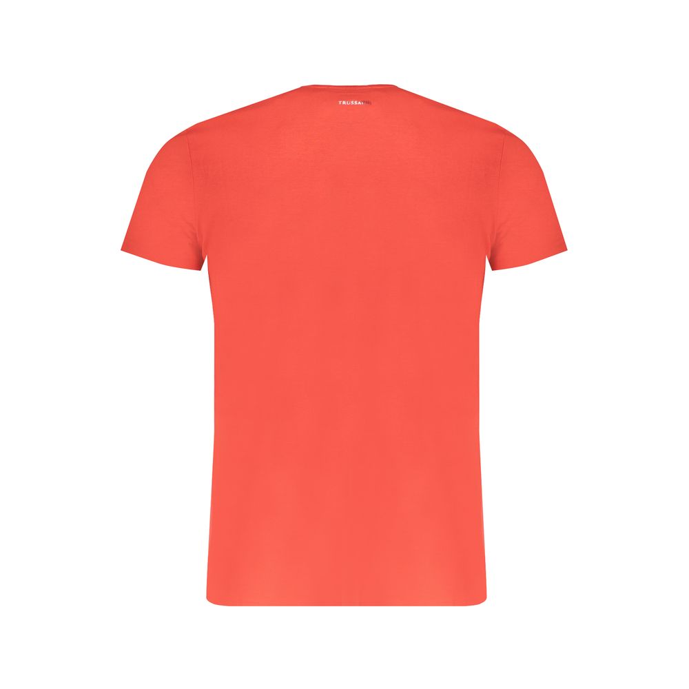 Trussardi rød bomuld T-shirt