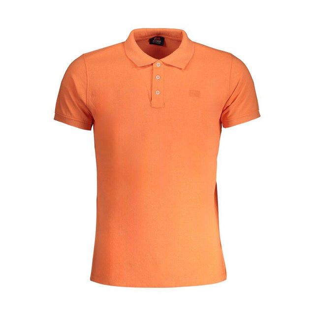 Norway 1963 Orange Cotton Polo Shirt - Hilstor