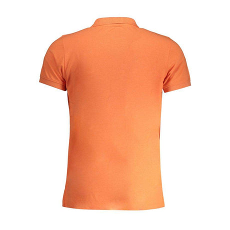 Norway 1963 Orange Cotton Polo Shirt - Hilstor
