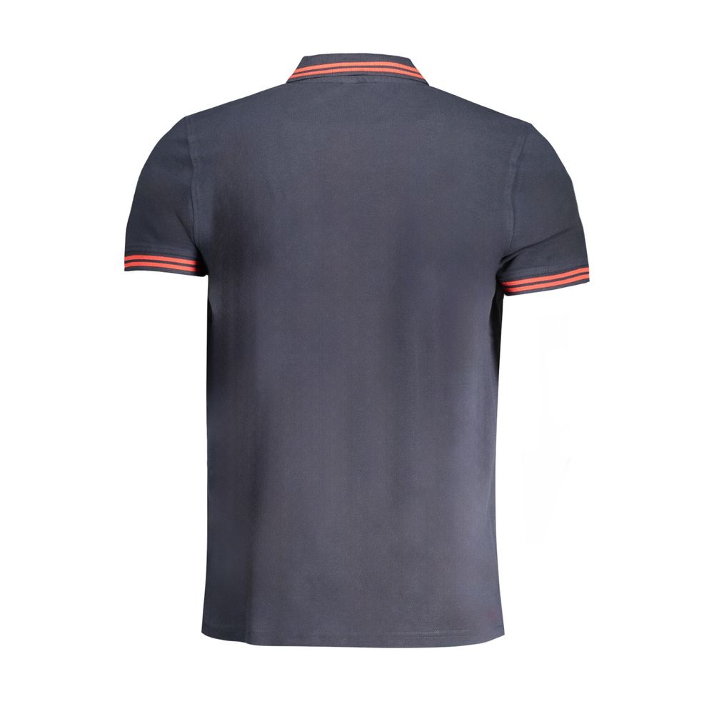 Cavalli klasse blå bomuld poloshirt