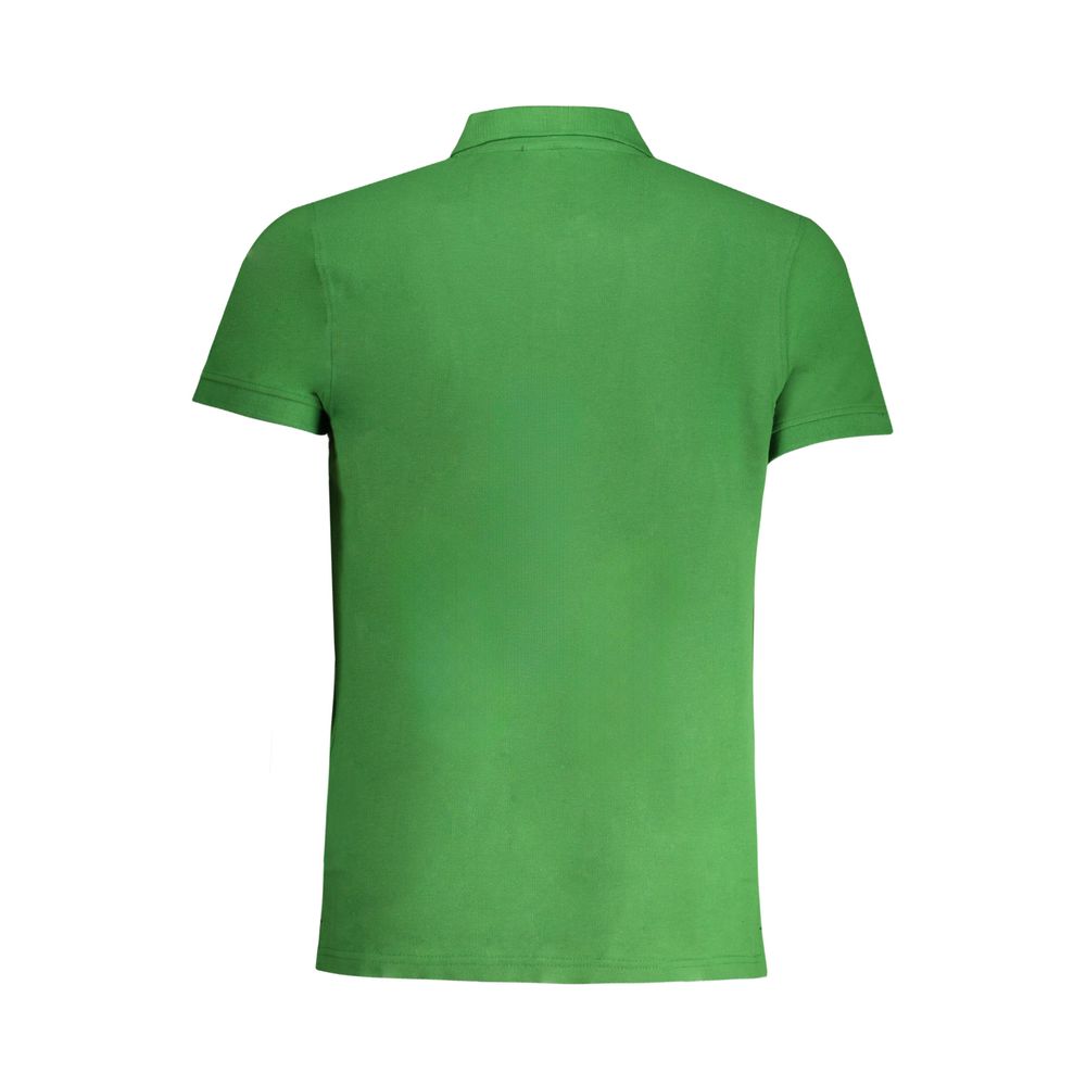 Cavalli klasse grøn bomuld poloshirt