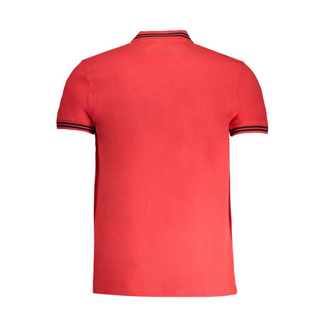 Cavalli klasse rød bomuld poloshirt