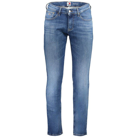 Tommy Hilfiger Blue Cotton Men Jeans - Hilstor