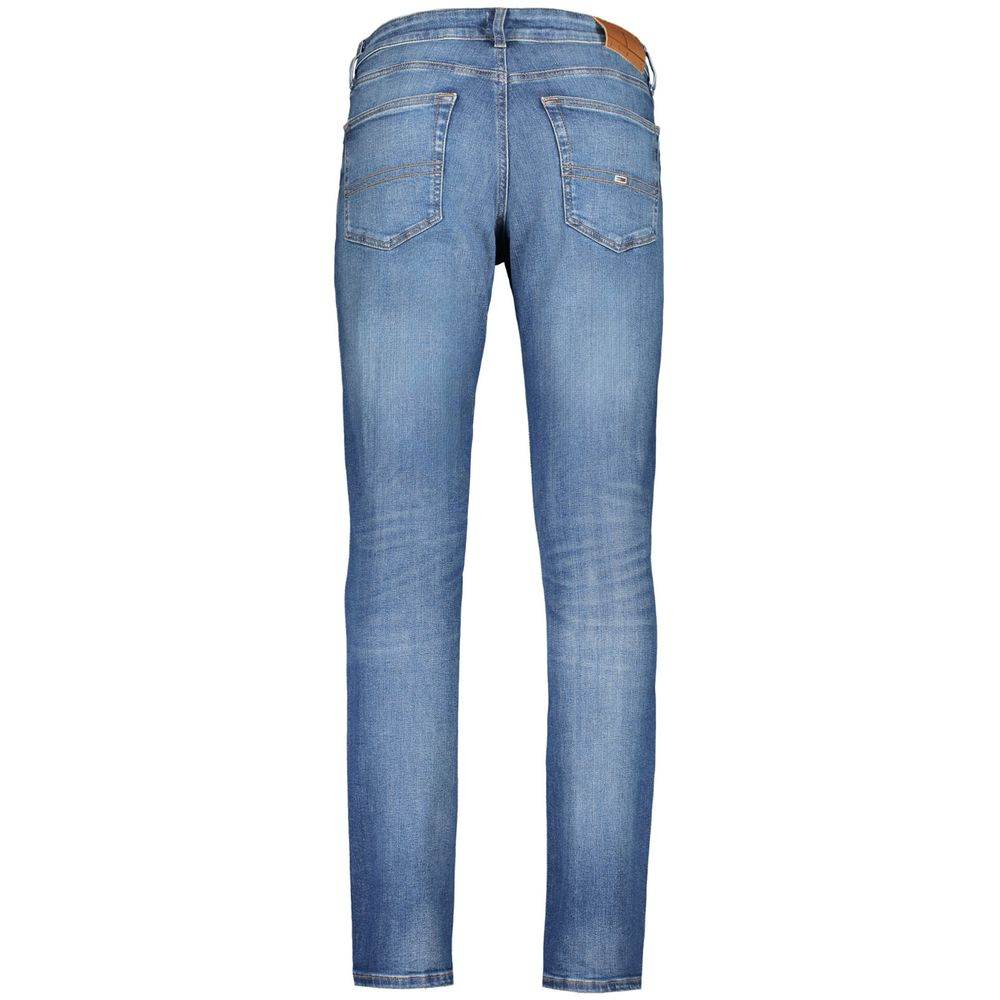 Tommy Hilfiger Blue Cotton Men Jeans - Hilstor