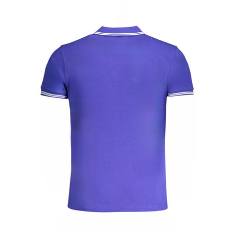Cavalli klasse blå bomuld poloshirt