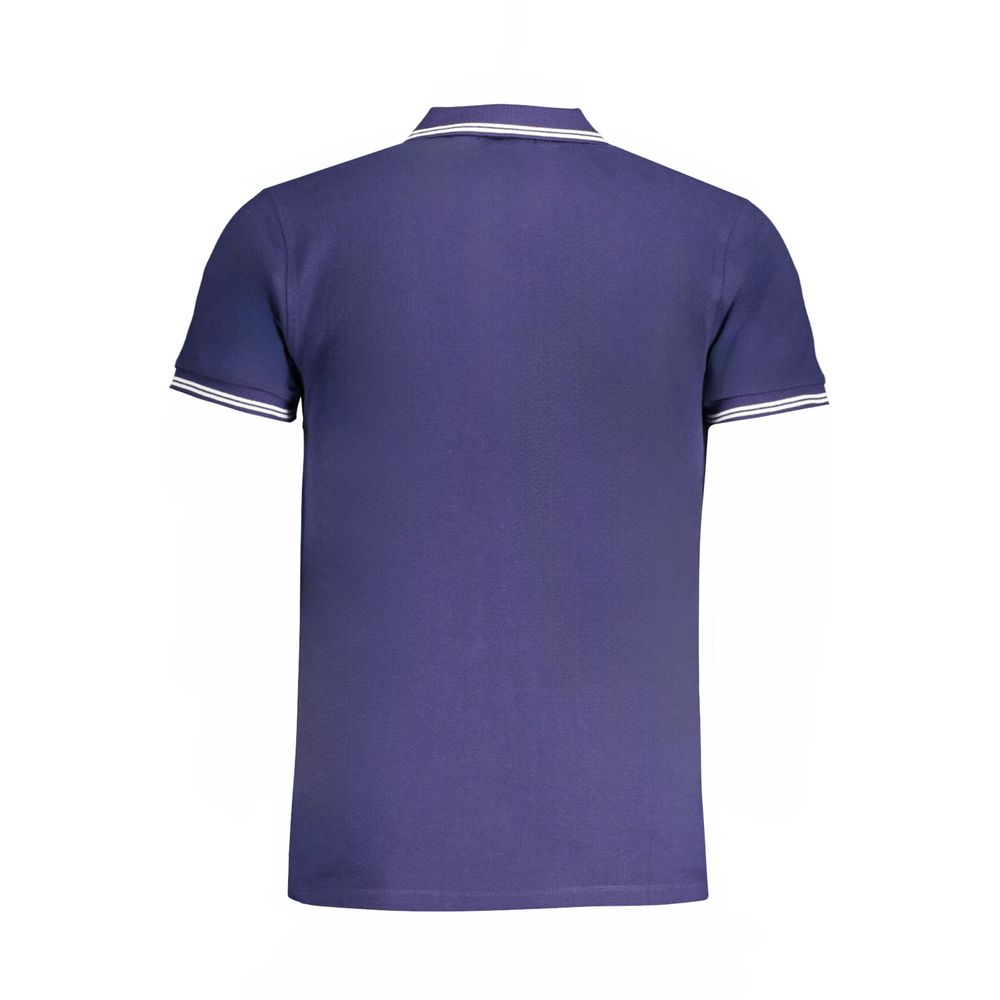 Cavalli klasse blå bomuld poloshirt