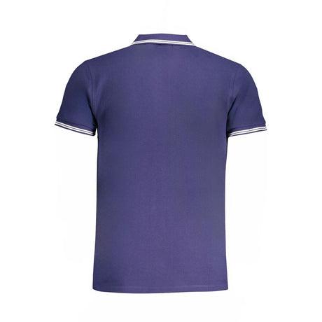Cavalli klasse blå bomuld poloshirt