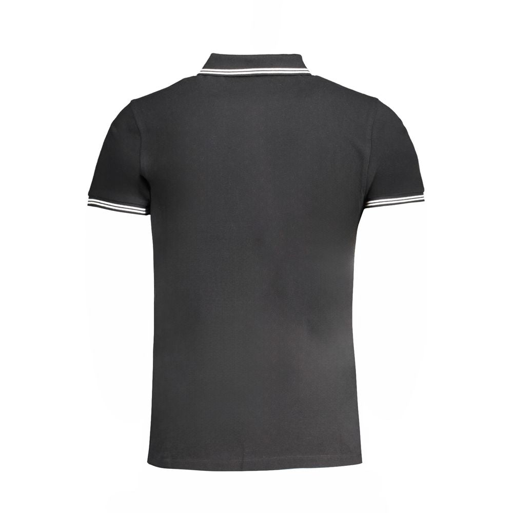 Cavalli klasse sort bomuld poloshirt
