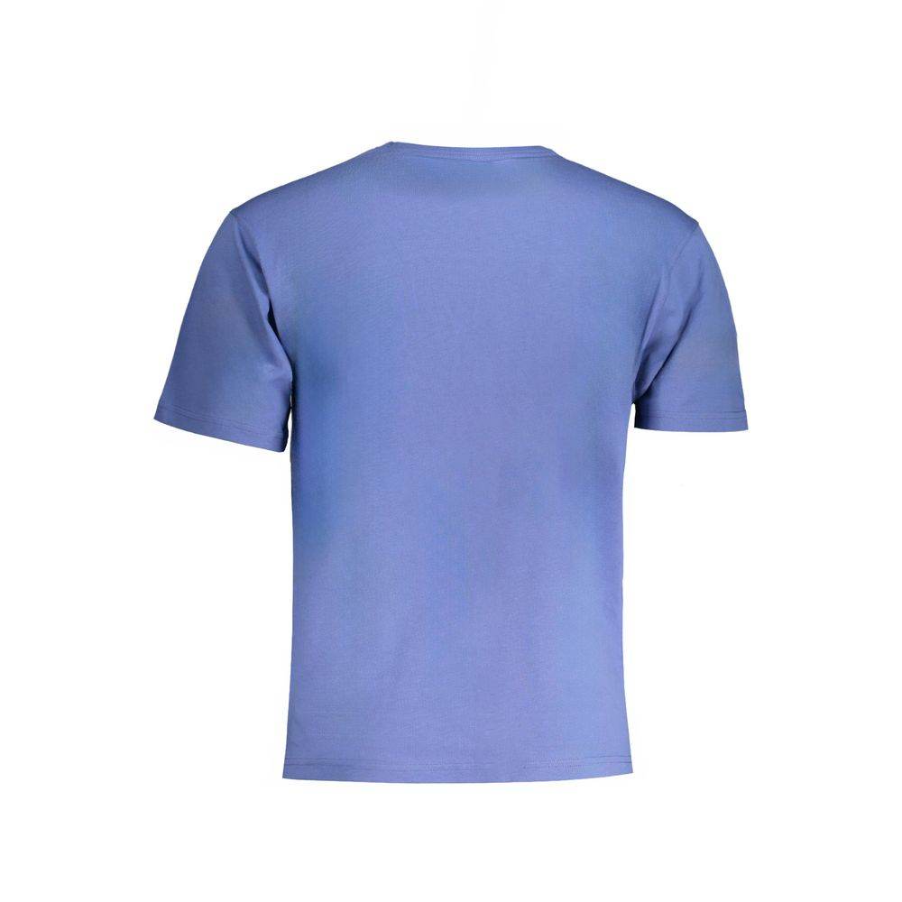 K-WAY Blue Cotton T-Shirt - Hilstor