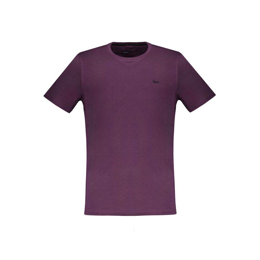 Harmont & Blaine Purple Cotton T-Shirt - Hilstor