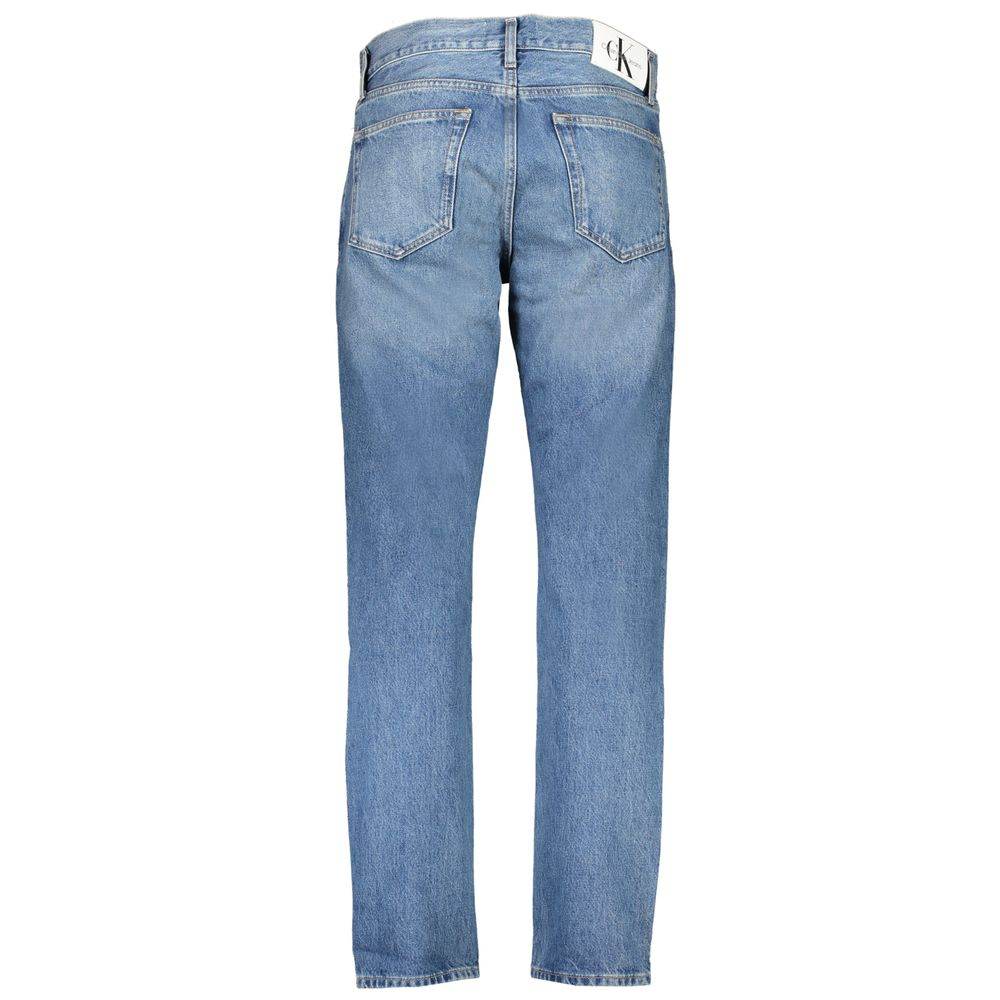 Calvin Klein Blue Cotton Men Jeans - Hilstor