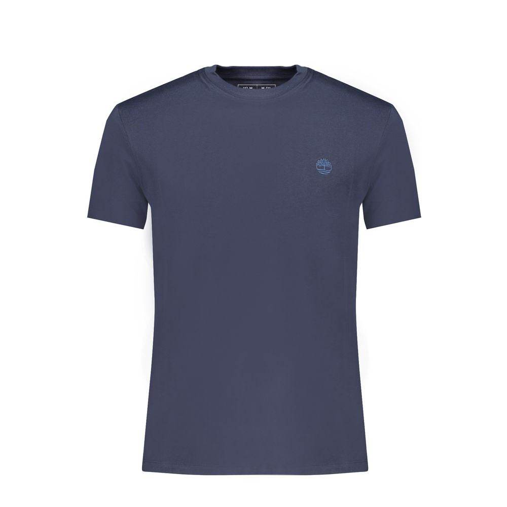Timberland Blue Cotton Men TShirt - Hilstor