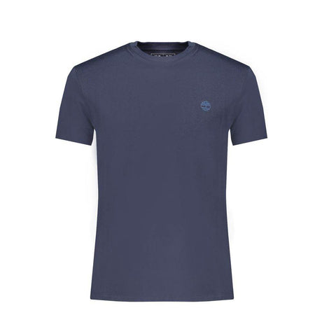 Timberland Blue Cotton Men TShirt - Hilstor