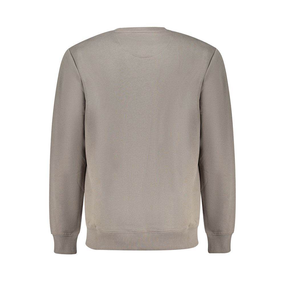 Lee Gray Cotton Men Sweater - Hilstor