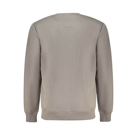 Lee Gray Cotton Men Sweater - Hilstor