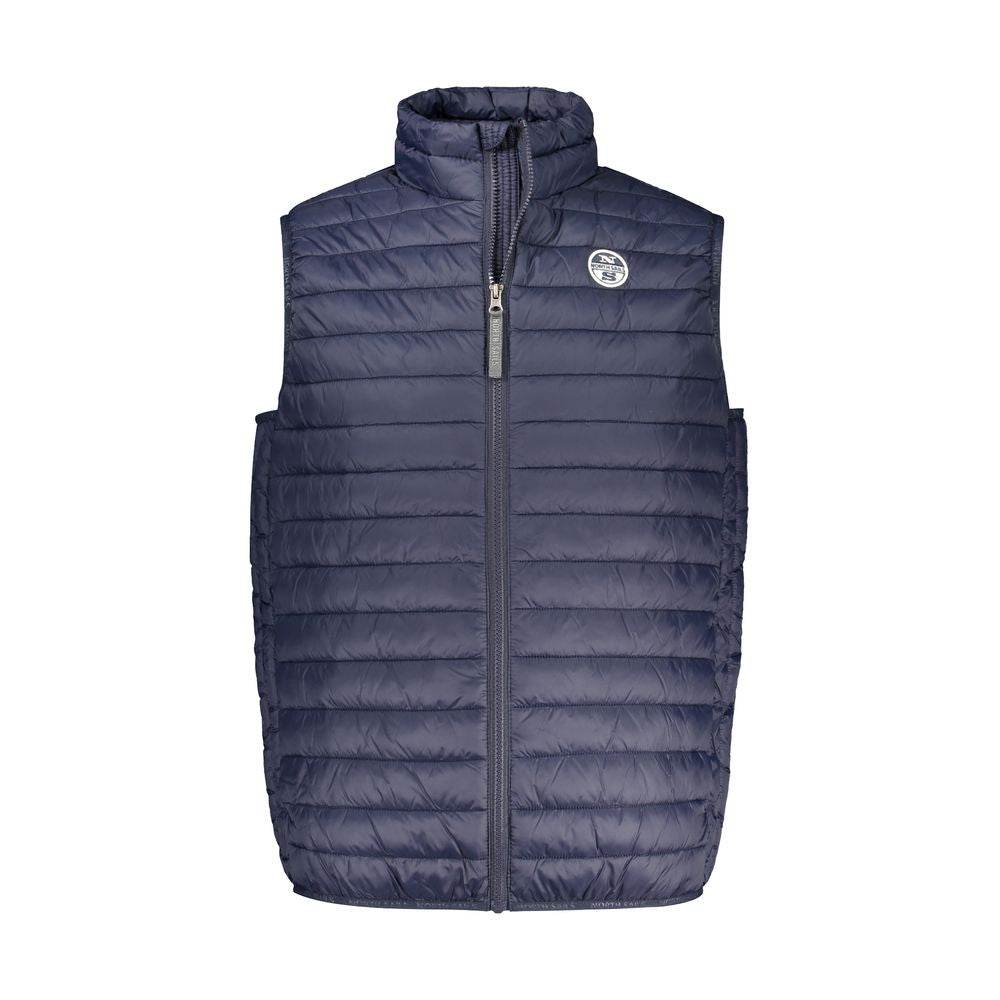 North Sails Blue Polyamide Men Jacket - Hilstor
