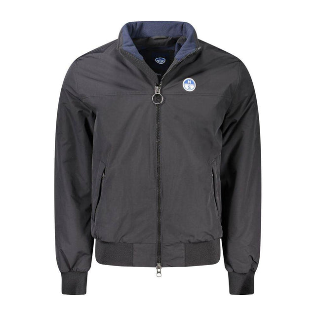 North Sails Black Polyamide Men's Jacket - Hilstor