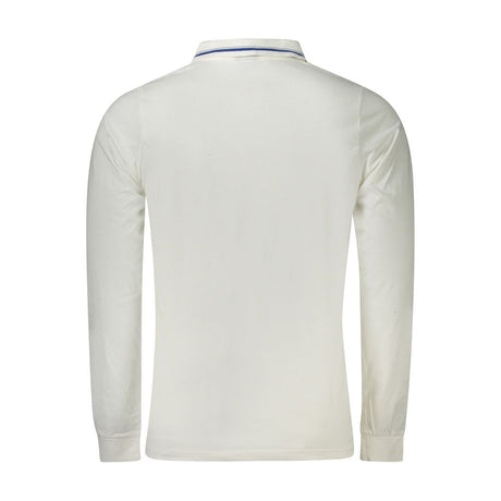 Norge 1963 Hvid bomulds poloshirt til mænd