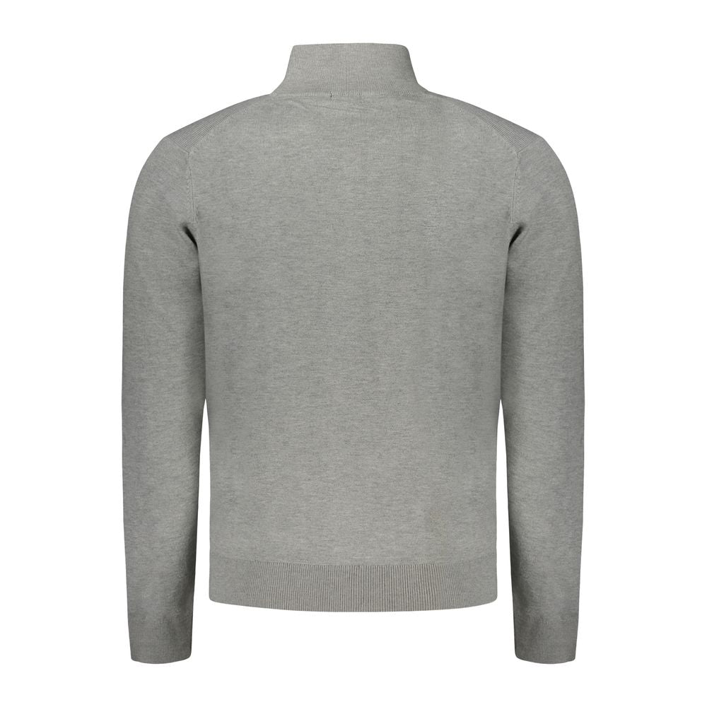 Norge 1963 Grå polyamid cardigan til mænd
