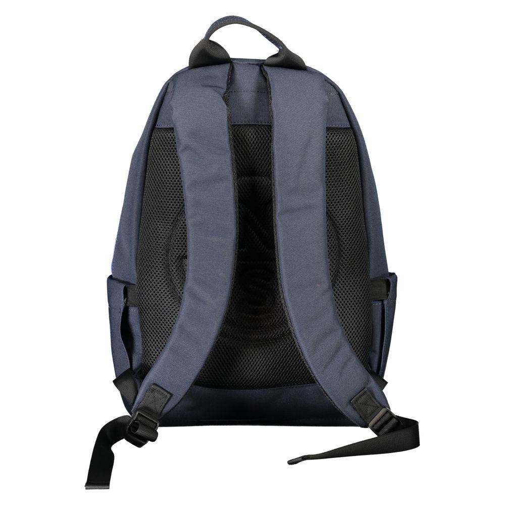 North Sails Blue Polyester Men Backpack - Hilstor