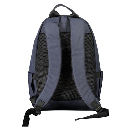 North Sails Blue Polyester Men Backpack - Hilstor