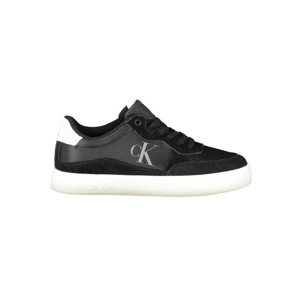 Calvin Klein Black Polyester Men Sneaker - Hilstor