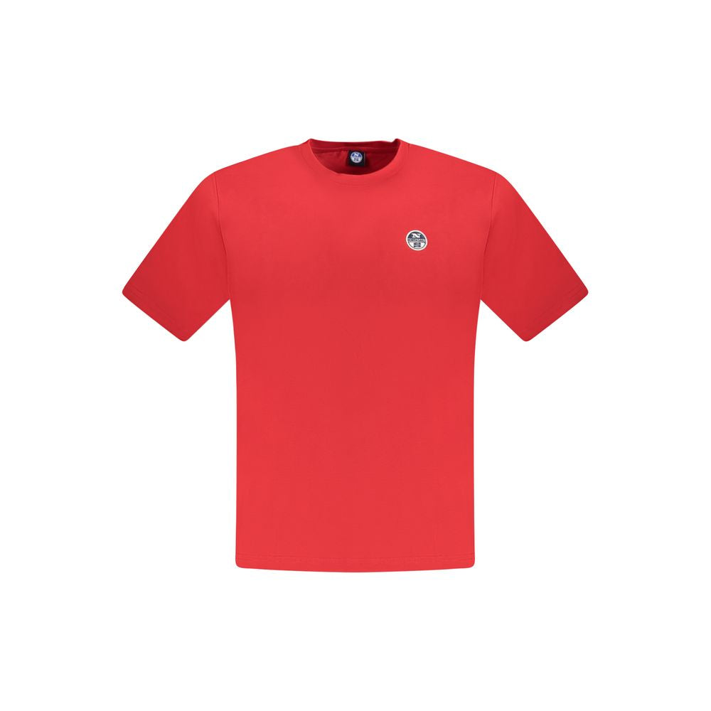 North Sails rød bomuld herre T-shirt