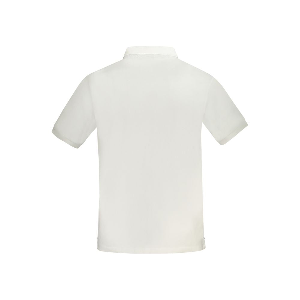 North Sails Hvid Bomuld Polo Shirt til mænd